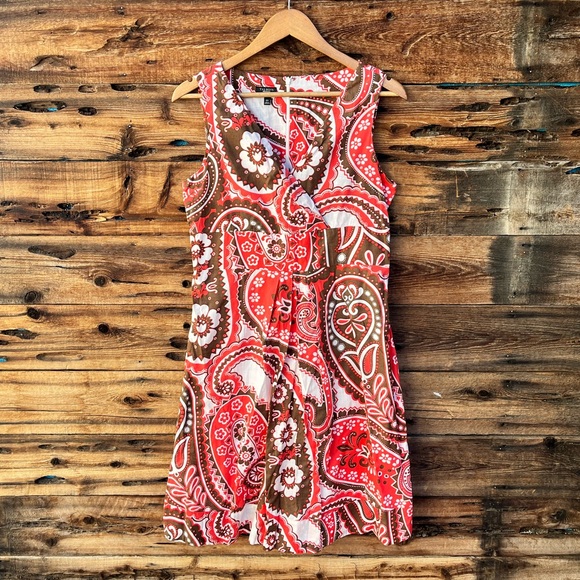 Talbots Dresses & Skirts - TALBOTS | Paisley Print Sleeveless Dress 10P